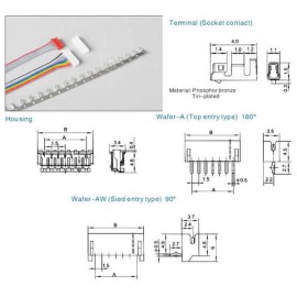 PH1.5MM ZH Disconnectable Crimp Style Wire-to-Board Connectors